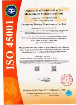 ISO 45001 Certificate